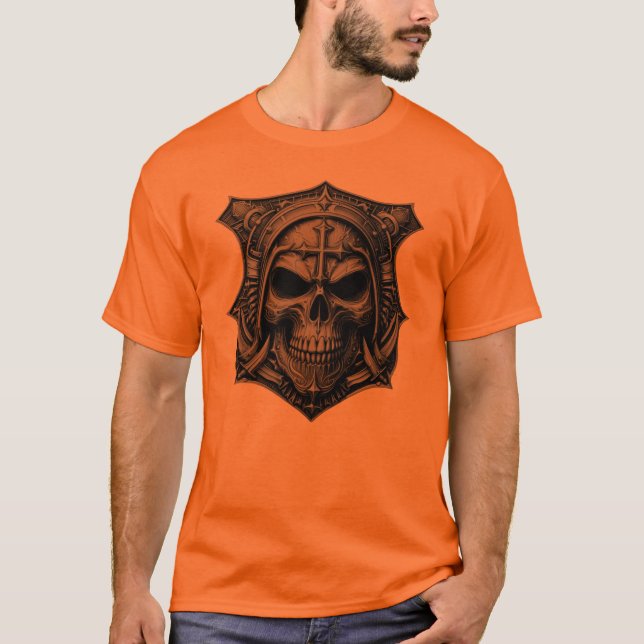 Camiseta Totenkopf Metaldesign (Frente)