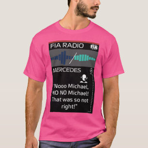 Camiseta Toto Wolff Irritado Rádio da Equipe Abu Dhabi 2021