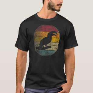 Camiseta Toucan Bird Tropical Beach Gif Retro Style