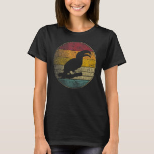 Camiseta Toucan Bird Tropical Beach Gif Retro Style