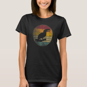 Camiseta Toucan Bird Tropical Beach Gif Retro Style