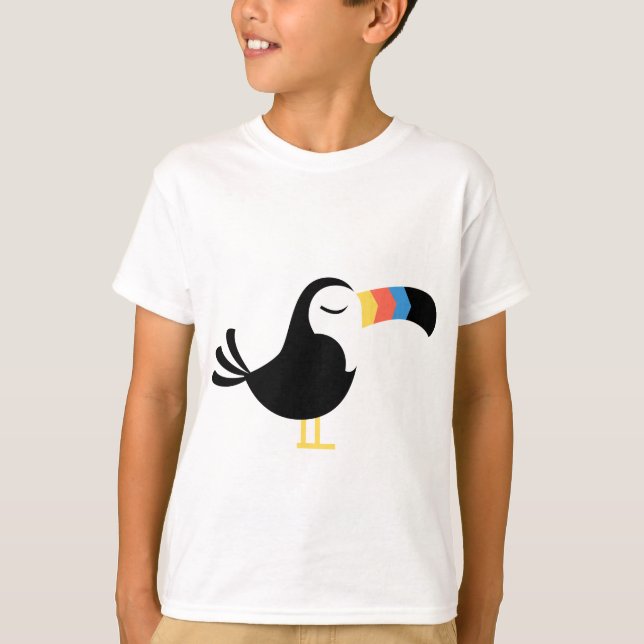 Camiseta Toucan colorido (Frente)