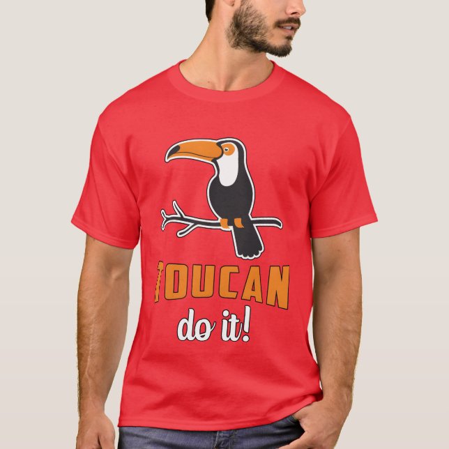 Camiseta Toucan Do It Bird Watcher Assistindo Retrooucanos  (Frente)