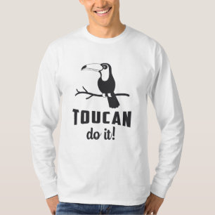 Camiseta Toucan Do It Bird Watcher Assistindo Toques Engraç