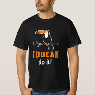 Camiseta Toucan Do It Bird Watcher Assistindo tucanos retrô