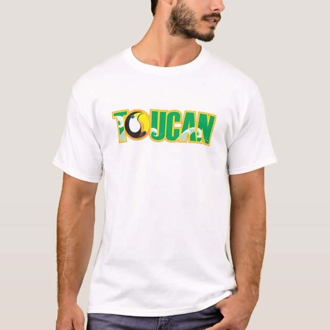 Camiseta Toucan Do It Green Bird Tee (Frente)