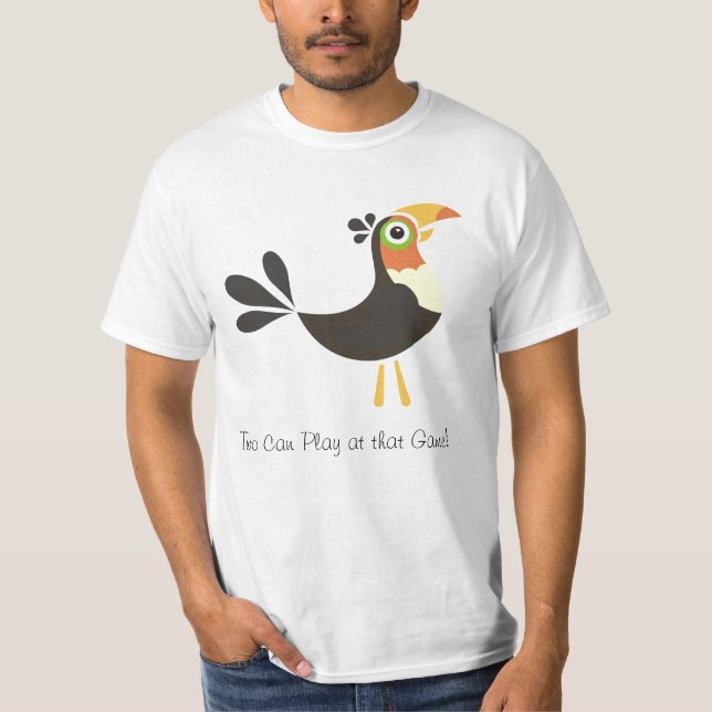Camiseta Toucan, dois pode jogar nesse jogo! (Frente)