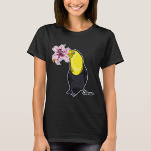 Camiseta Toucan Lily Flower