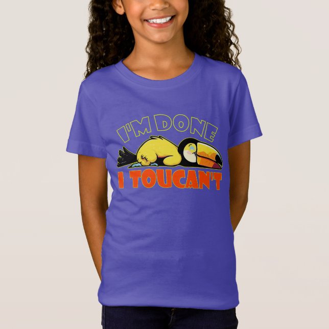 Camiseta Toucan não preguiçoso (Frente)