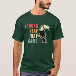 Camiseta Toucan Playhat Game Bird Watcher Fome Retrooucans