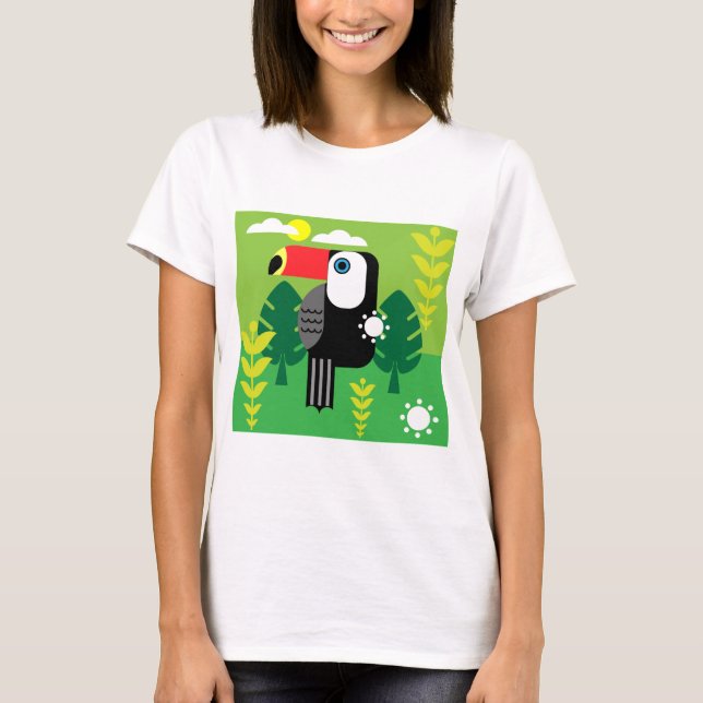 Camiseta Toucan Tropical Bird (Frente)