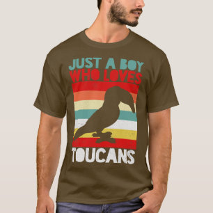 Camiseta Toucan Tropical Bird Toucan Vintage