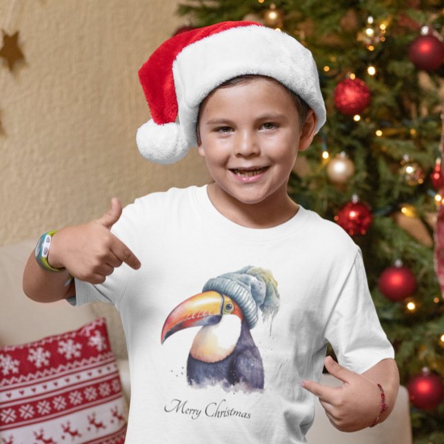 Camiseta Toucan Winter Vibes, personalizado (Criador carregado)