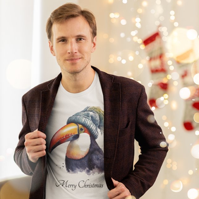 Camiseta Toucan Winter Vibes, personalizado (Criador carregado)