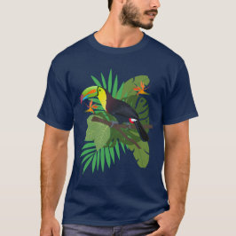 Camiseta Toucan with leaves