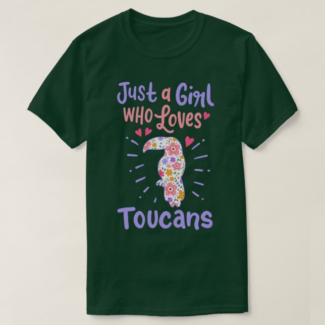 Camiseta Toucans Toucan Lover 1 (Frente do Design)