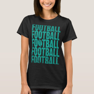 Camiseta Touchdown desportivo popular na América de futebol