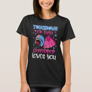 Camiseta Touchdown Ou Tutu Avô Te Ama De Futebol