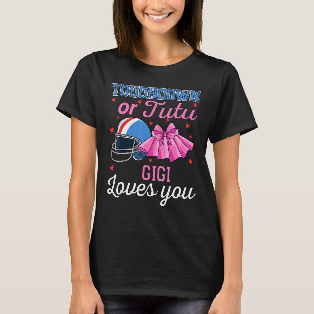 Camiseta Touchdown Ou Tutu Gigi Te Ama Futebol R (Frente)