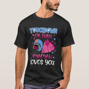 Camiseta Touchdown Ou Tutu Mamaw Te Ama De Futebol