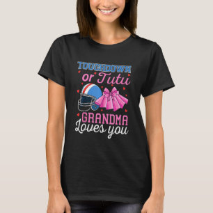 Camiseta Touchdown Ou Tutus Sexo Revelar Anúncio