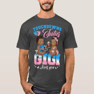 Camiseta Touchdowns ou Tutus Gigi te ama Rever T