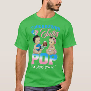 Camiseta Touchdowns ou Tutus POP ama sua revelação de gêner