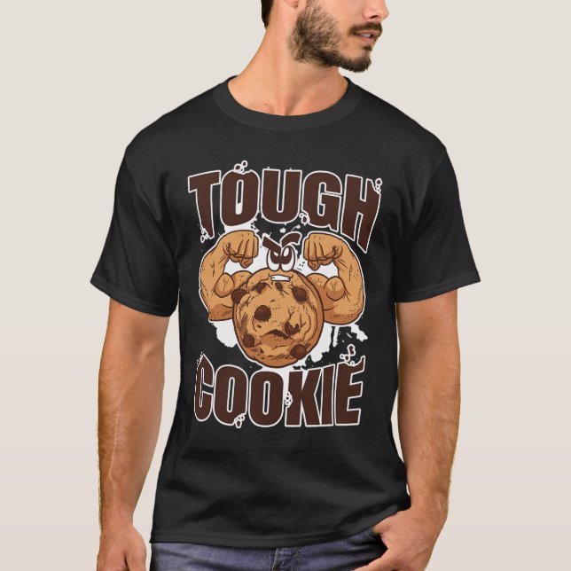 Camiseta Tough Cookie Bodybuilding Comida (Frente)
