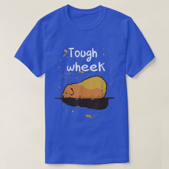 Camiseta Tough week guinea pig quote hard working funny tir (Frente do Design)