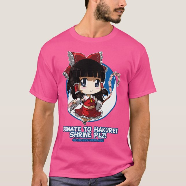 Camiseta Touhou - Reimu Hakurei (Frente)