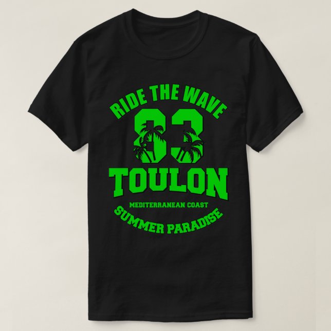 Camiseta Toulon France (Frente do Design)