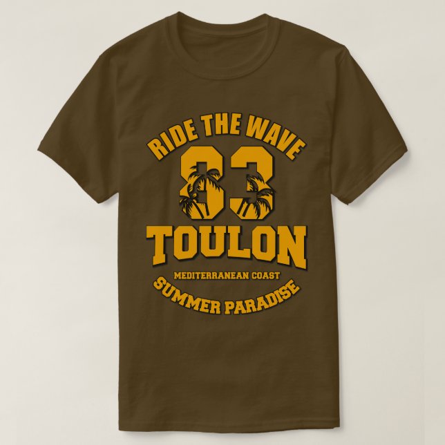 Camiseta Toulon French Riviera (Frente do Design)