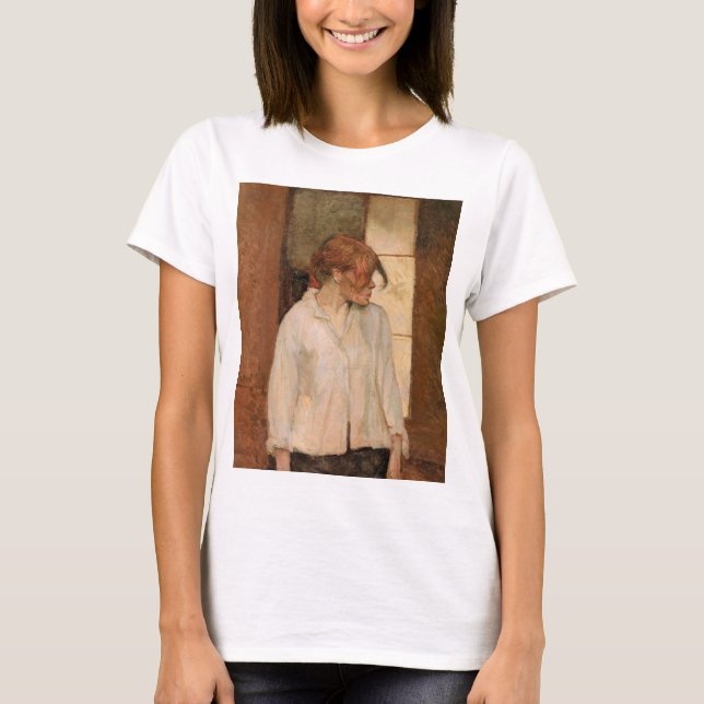 Camiseta Toulouse-Lautrec - A Montrouge, Rosa La Rouge (Frente)