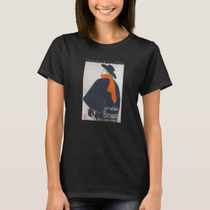 Camiseta Toulouse Lautrec Aristide Bruant Em Seu Cabaré