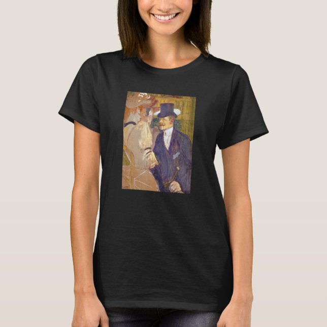 Camiseta Toulouse Lautrec O inglês 2 (Frente)