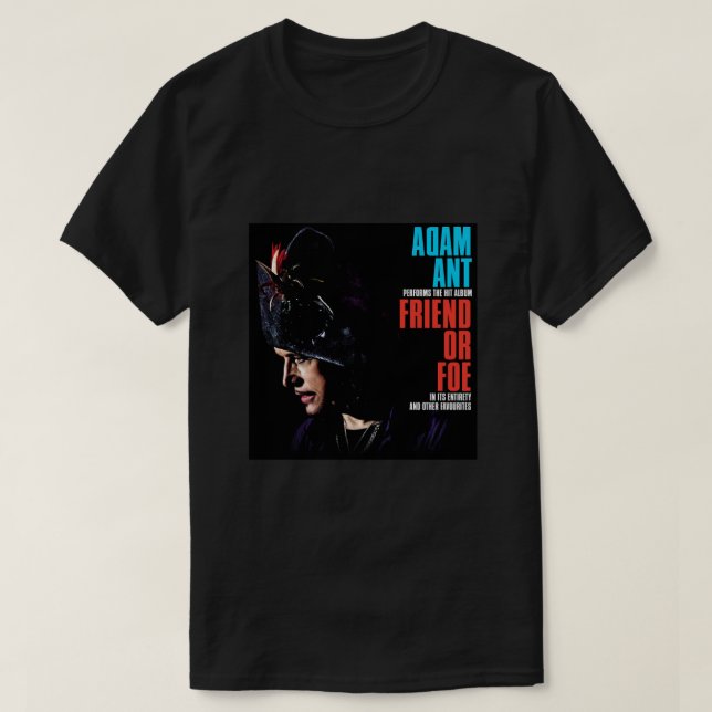 Camiseta Tour de 2020 por Adam Ant Ori (Frente do Design)