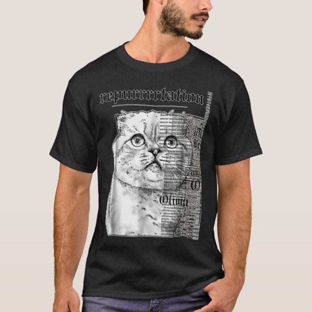 Camiseta Tour de Rep Essencial de Tee White Cat Taylor Swif (Frente)