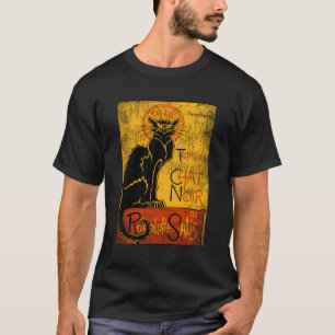 Camiseta Tour Du C Noir Black Cat Para Halloween