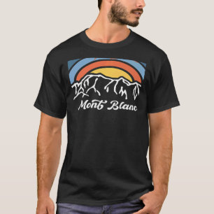 Camiseta Tour du Mont Blanc Chamonix França Itália Suíça