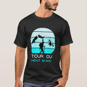 Camiseta Tour Du Mont Blanc Europa Long Distance Hiking Tra