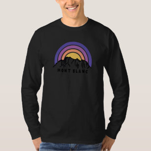 Camiseta Tour Du Mont Blanc França Chamonix Hiking Trekking