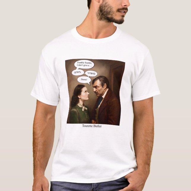 Camiseta Tourette Butler (Frente)