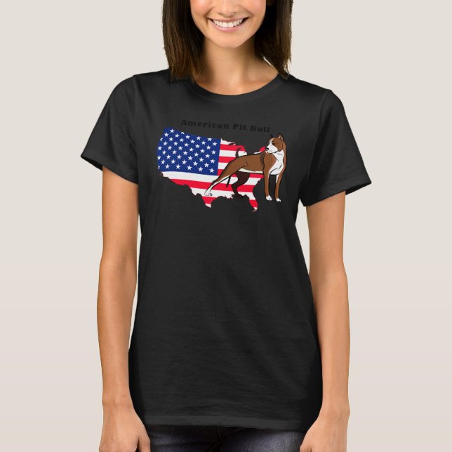 Camiseta Touro Americano. (Frente)