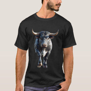 Camiseta Touro Boi Gado Gado Doméstico Fazenda Vaca Touro T