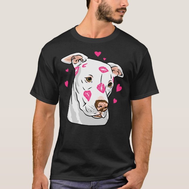 Camiseta Touro Bonito Pitbull Mãe Pai Pittbull Apbt Pitbull (Frente)