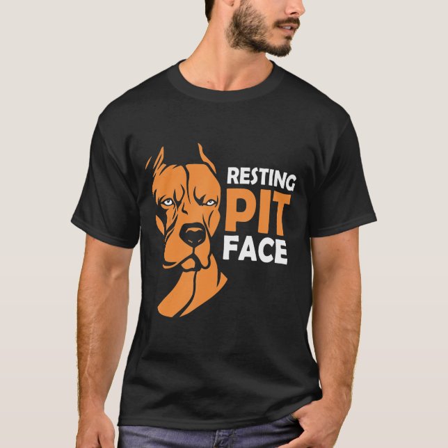 Camiseta Touro De Cabeça De Repouso (Frente)