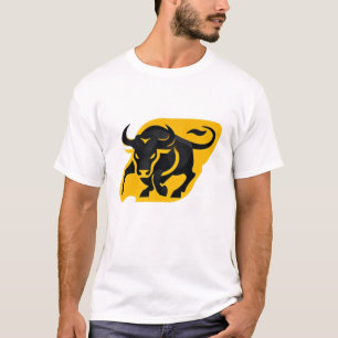 Camiseta Touro de carregamento - Energia em movimento
