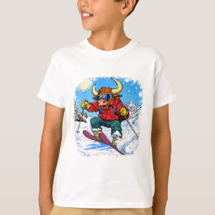 Camiseta Touro de Esqui