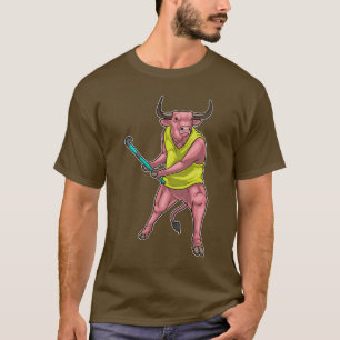 Camiseta Touro de hóquei em campo