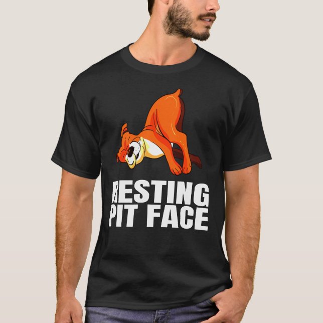 Camiseta Touro de Pit Face Americano (Frente)